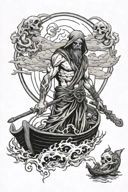Charon Boatman From Hades