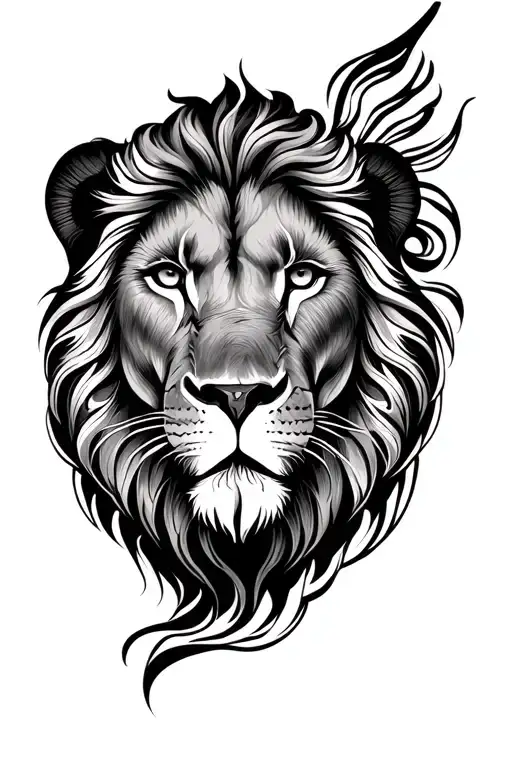 Positioned On The Forearm That Represents A Lion A Lioness And A Lion