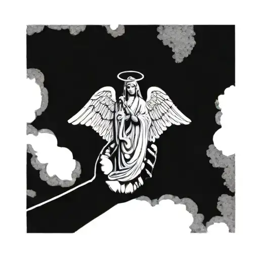 Guardian Angel In Hand Time