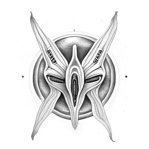 Alien Spacecraft Abducting Human