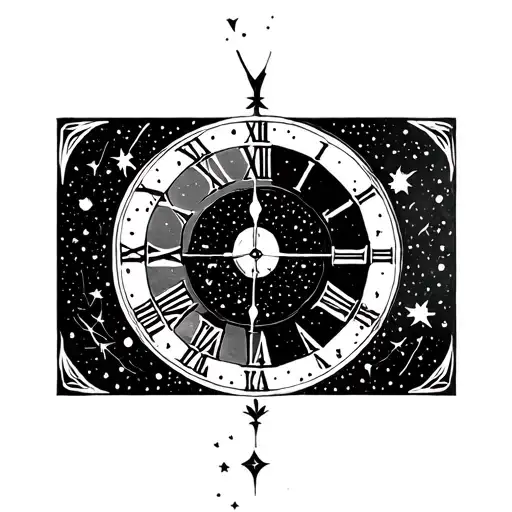 Constellation Clock Face