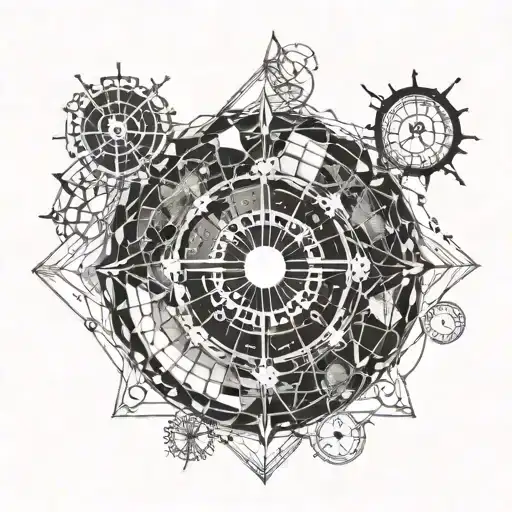 Incorporate A Detailed Calendar With Intricate Network Planning Elements Into The Design