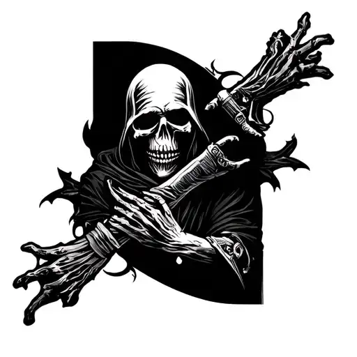 Make A Grim Reaper Forearm
