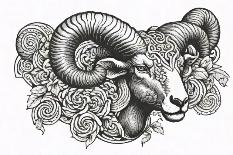 Aries Ram Wrap My Arm