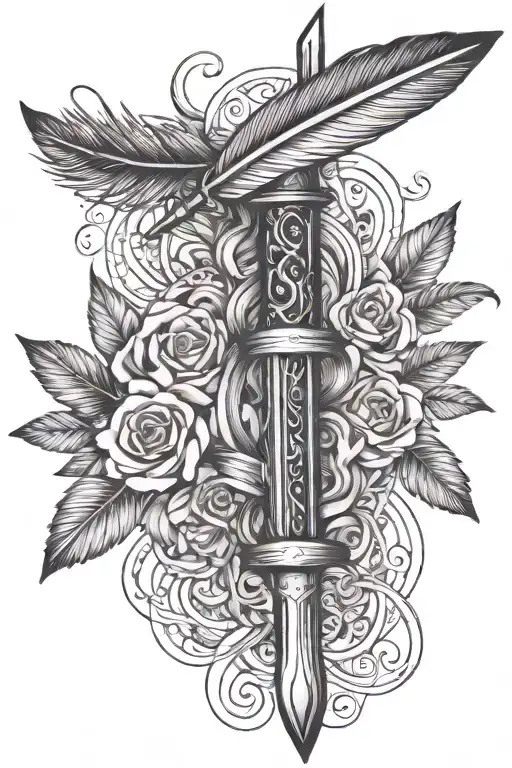 Family Helix Names Feather Sword