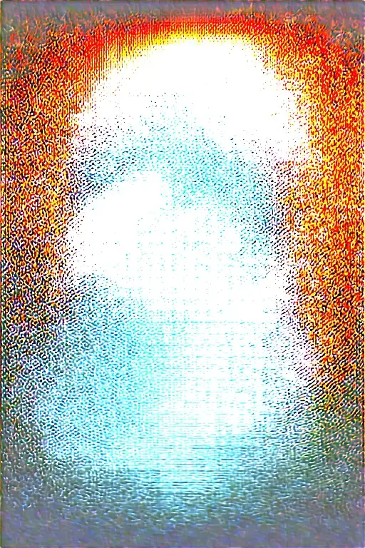 Dragon Around Fire And Waves Flowing River Running With Sakura And Lotus