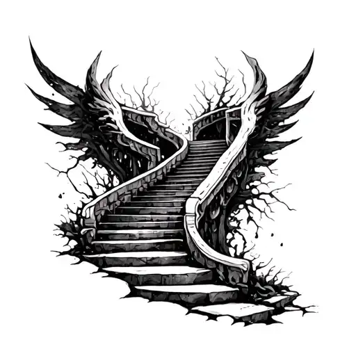 Broken Staircase To Heaven