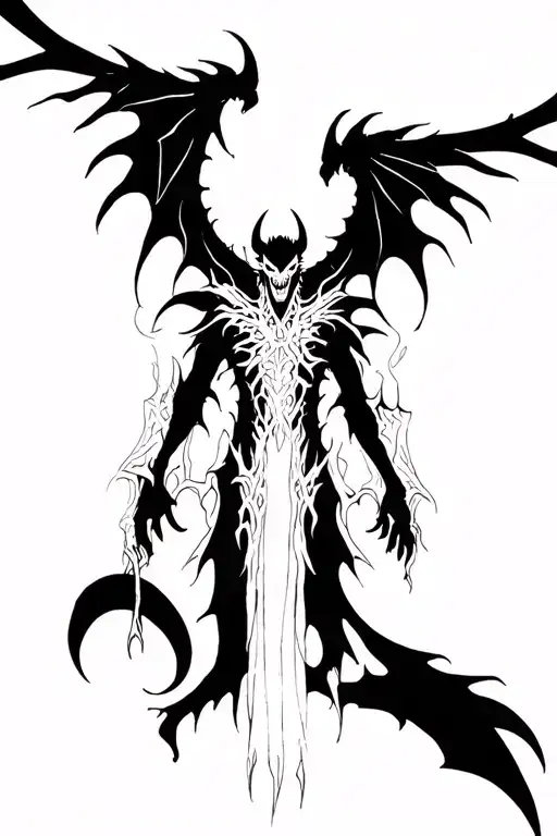 Sross And Shadow Demon Standing