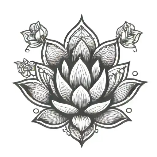 Symbol Lotus Flower