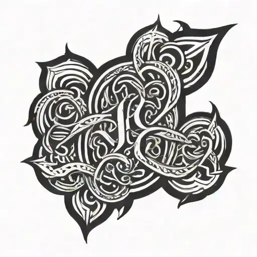 Initials Intertwined