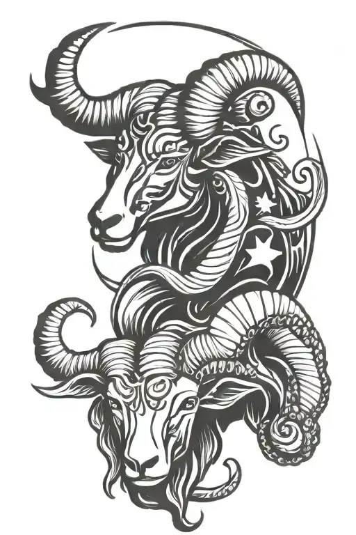 Aries Taurus Zodiac Symbol