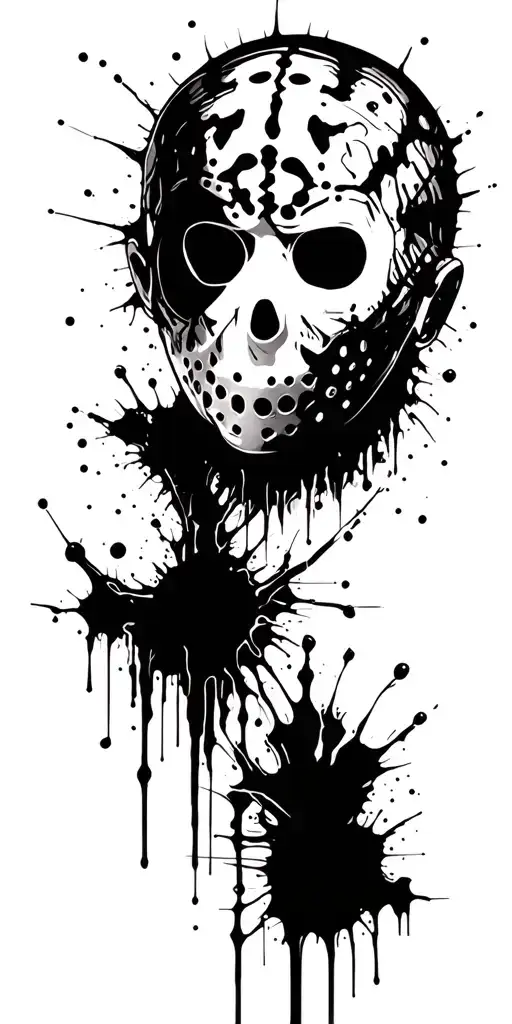 Jason Vorhees Brain Splatter