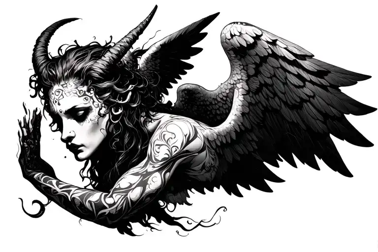 Fallen Angel Half Demon