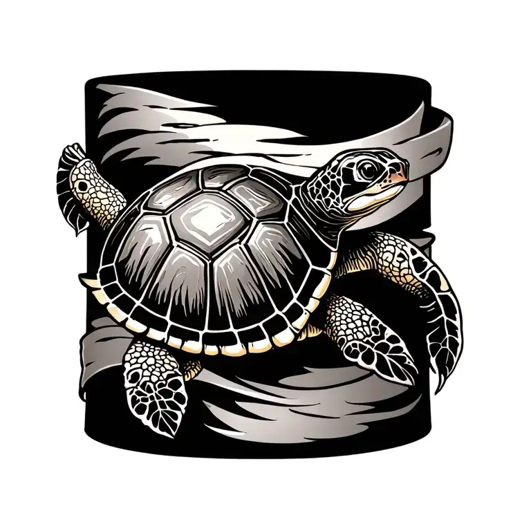 Turtle Cuff Tattoo Wraps