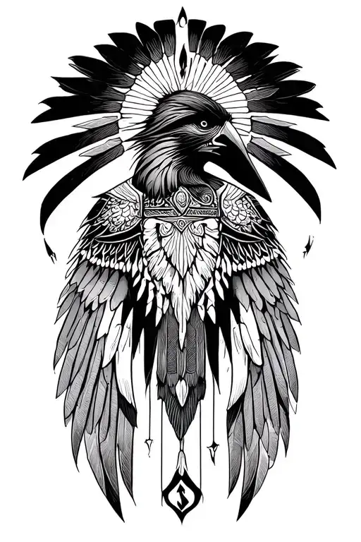 Horus Tattoo Design
