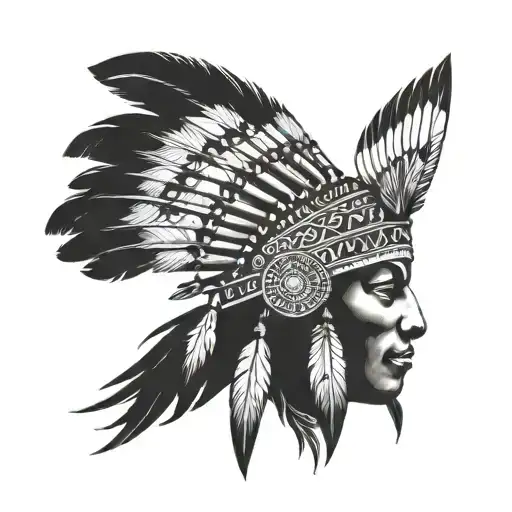 African And Native American Headdress