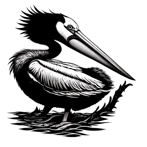 Pelican In Her Piety