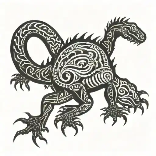 Norwegian Lizard Tribal