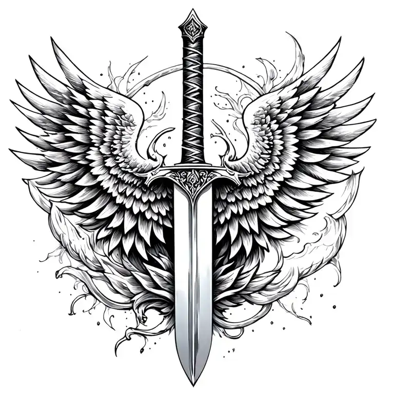 Sword With Wings