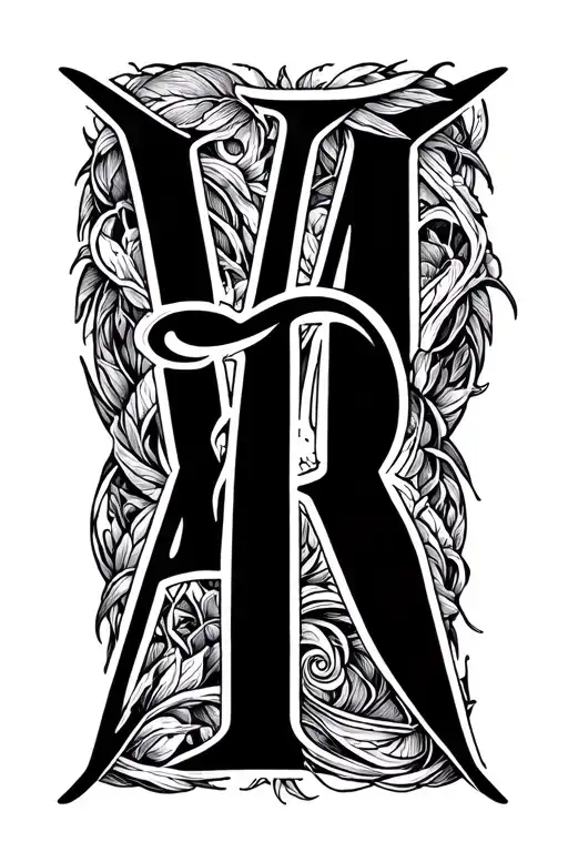 Letter A R Subtly Incorporated