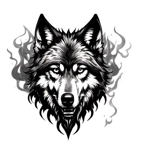 Wolf Smoke Sad