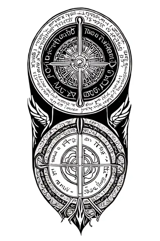 Seal Of The 7 Archangels And The Seal Of Salomon More Runes And Powerful Phrases In Anunaki
