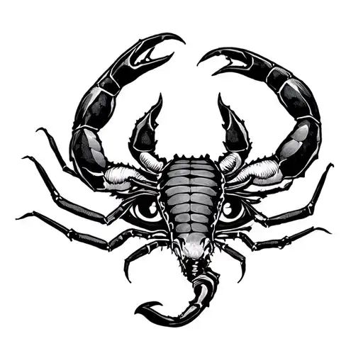 Scorpio With Eyes