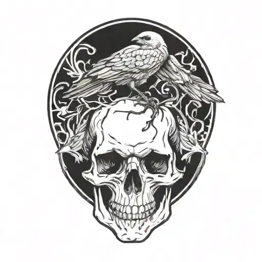 Crow Skull