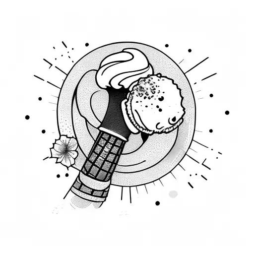 Ice Cream And Long Beach