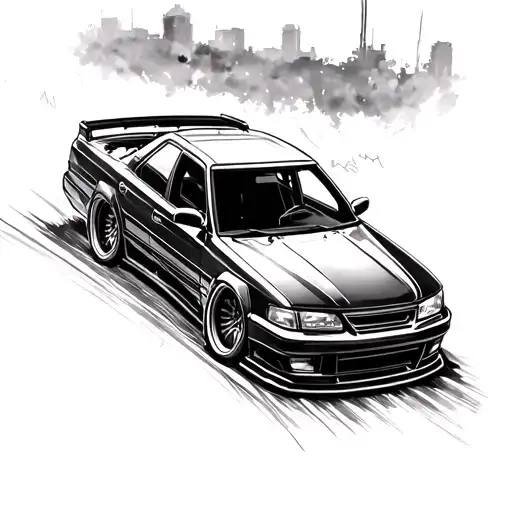 Toyota Chaser Drifting Car