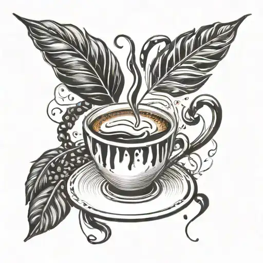 Incorporate Musical Notes And Coffee Beans In A Unique Design