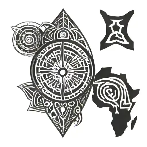 African Shield Tribal