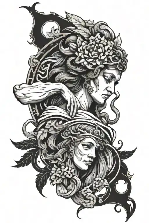 Greek Mythology Full Arm Sleeve