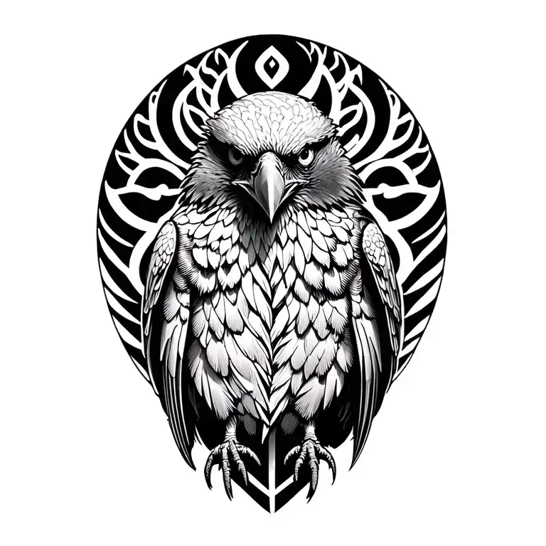 Nordic Raven Standing