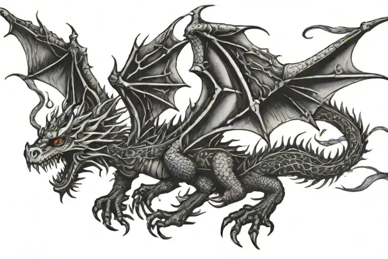 Dragon Flying