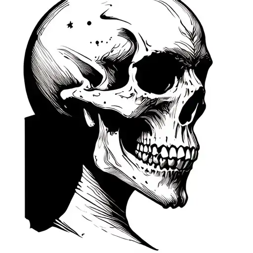 Side Profile Skull
