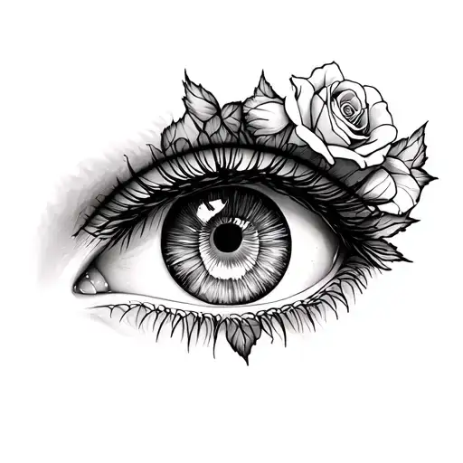 Eyes And Roses
