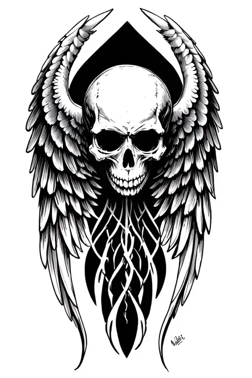 Skull Wings