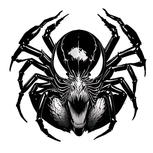 Venom -Style Spiders