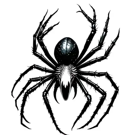 Venom -Style Spiders