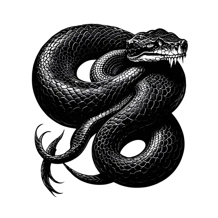 Snake Eaten Its Tail