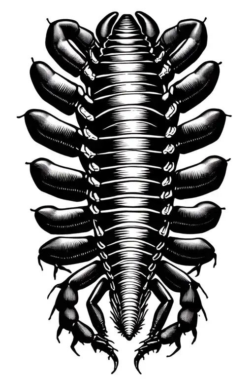 Centipede Crawling Full Body