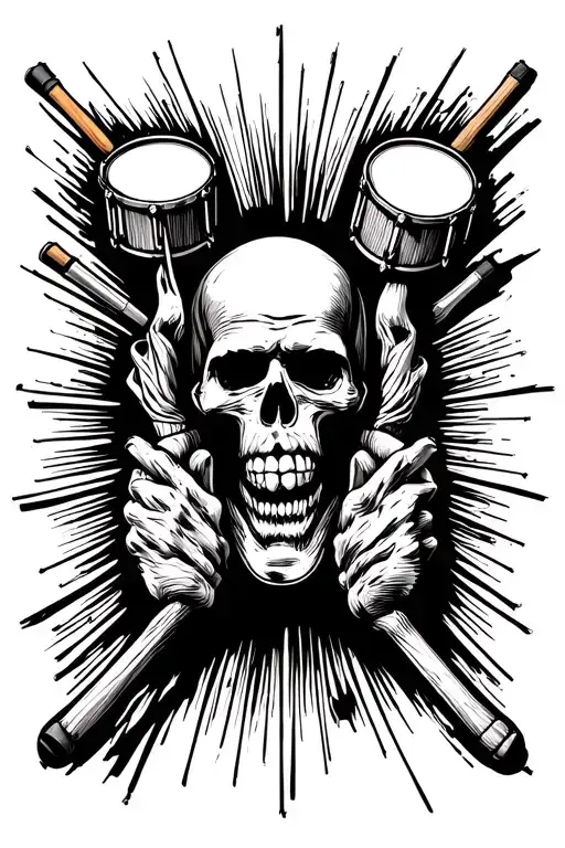 Drumsticks With Rip Dad