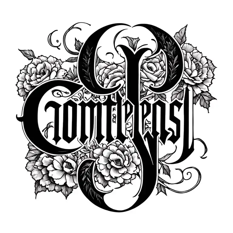 Contreras In Old English Font