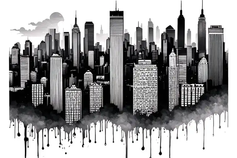 City Skyline Silhouette