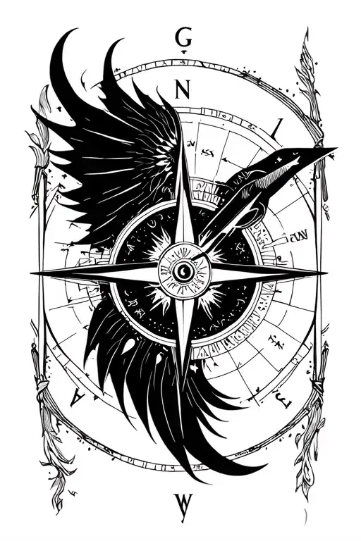 Sagittarius Celestial Compass