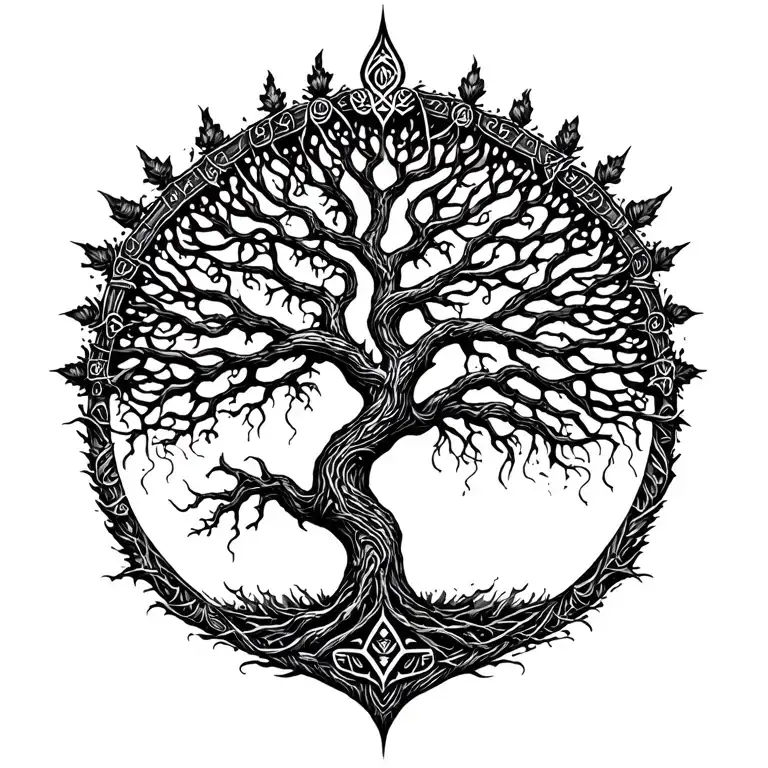 Norse Tree Of Life
