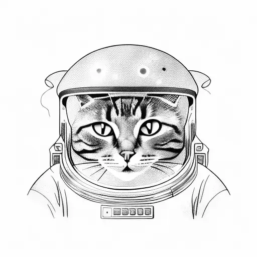Astronaut Cat