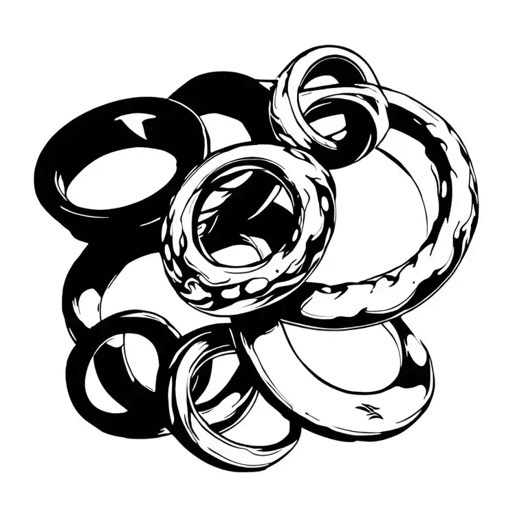 Five Rings Connected