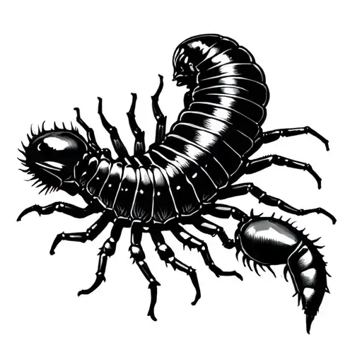 Centipede Around Wrist